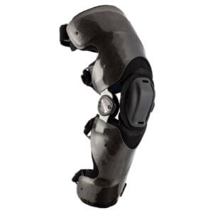 Carbon fiber motocross knee brace