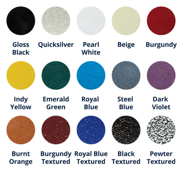 Premier Color Swatches 600x600 Premier Polio Series