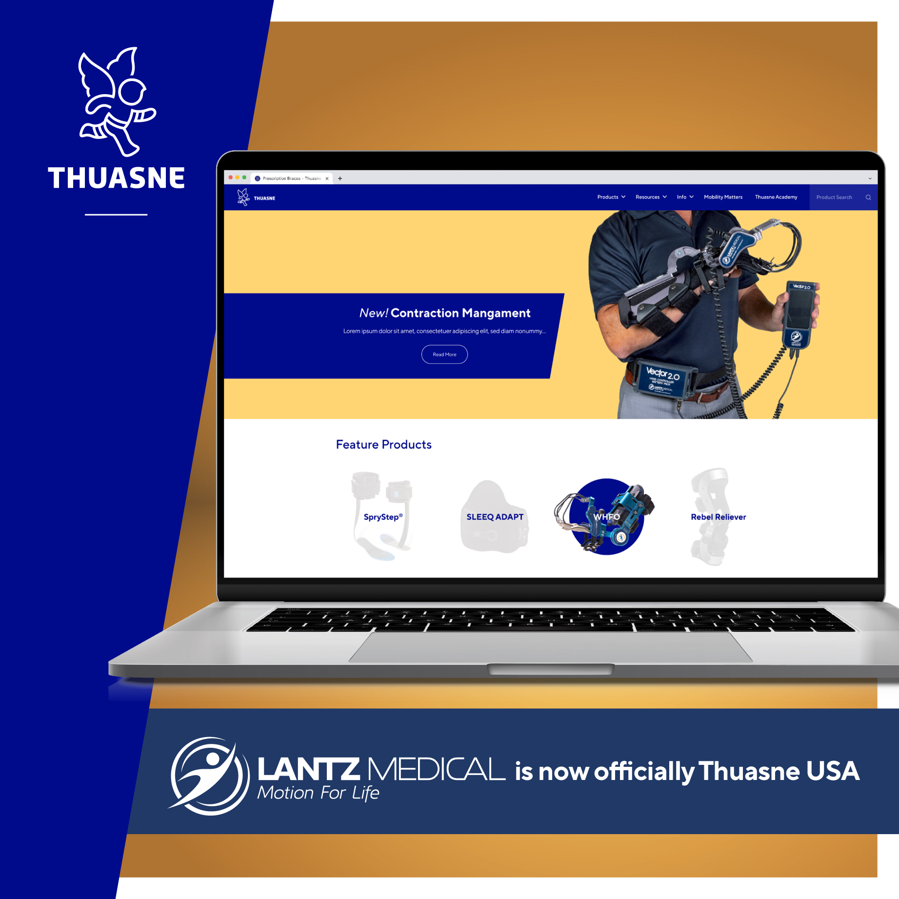 Lantz Medical is now officially Thuasne USA - Image