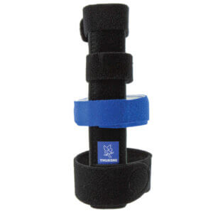 Ligaflex Finger® Wrist-Finger Orthosis with four adjustable straps and anatomical wrist support for optimized immobilization of finger injuries.