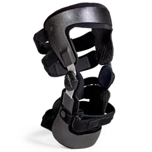 SpryStep® Ligament full shell design, suspension strap and TM5+ Hinge